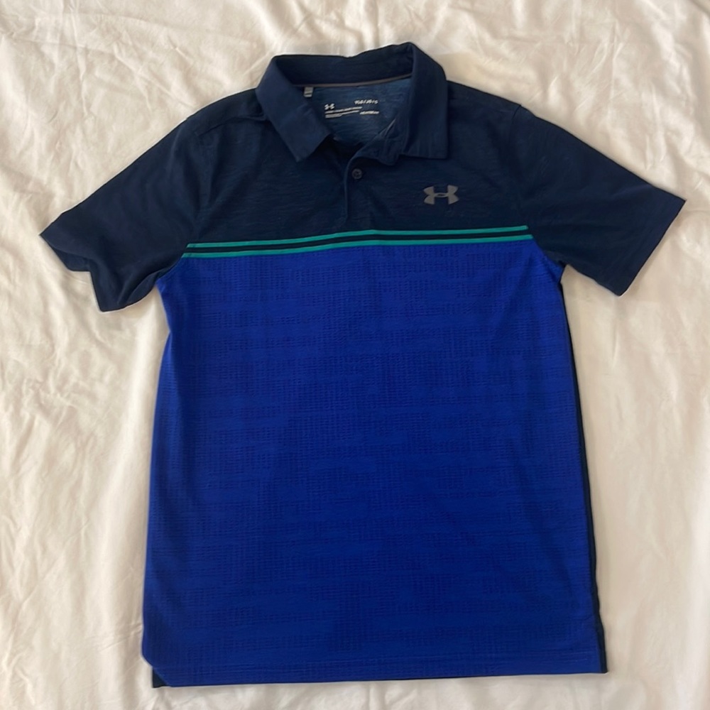 Under Armour boys golf shirt